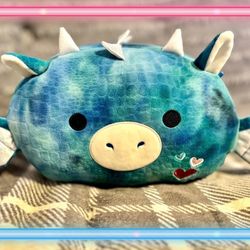 Brand new (Tagless) Squishmallow Dominic Stackable Dragon [Valentines edition] 12" inches