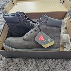 Gray Timberland Boots 
