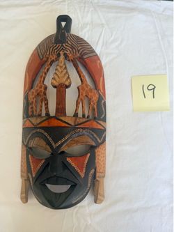 African wooden masks