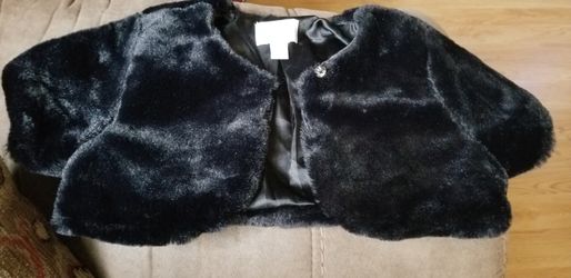 Toddler fur jacket Size 4T