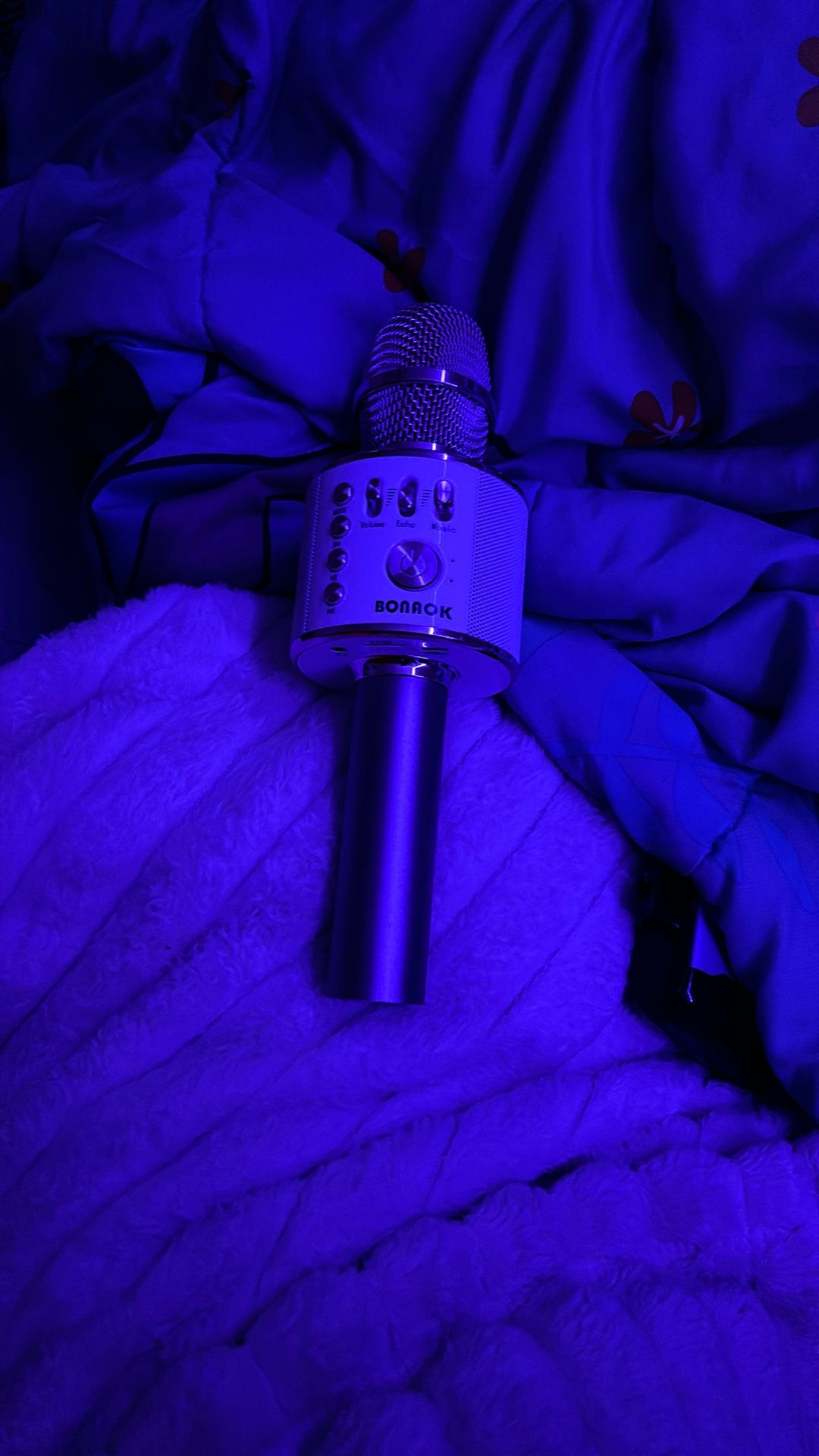 Purple Microphone