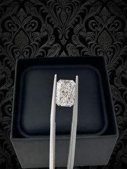 Radiant shape lab-grown certified diamond 💎