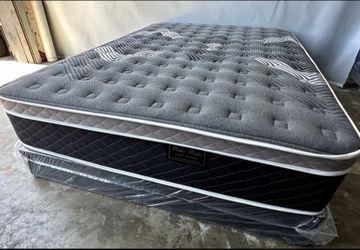 King Oasis Thermal Comfort Europillow Top 12inch Mattress