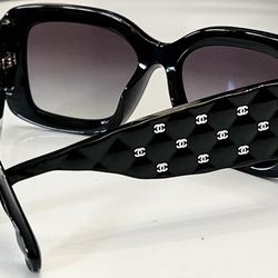 Chanel black 5483 sunglasses