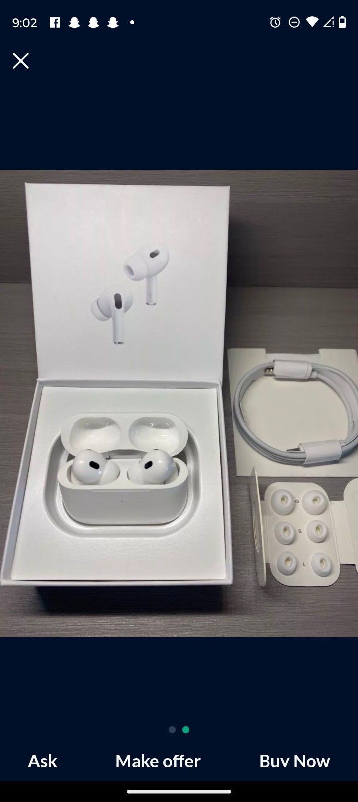 Airpods Pro 2nd Generation (Brandnew)