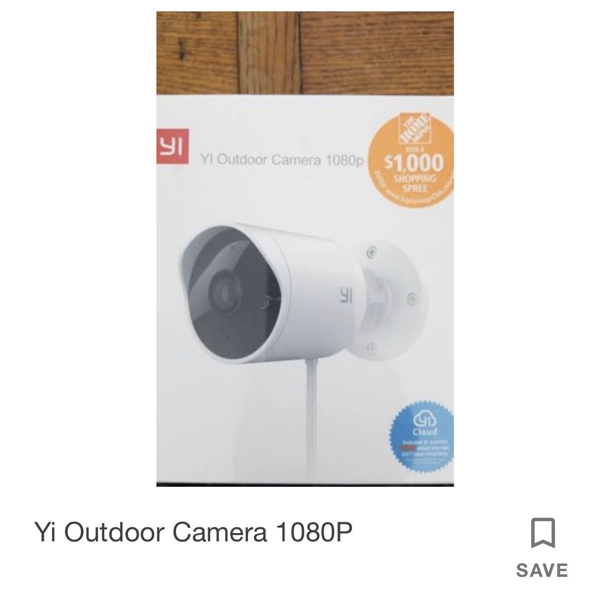 Yi outdoor camera 1080P