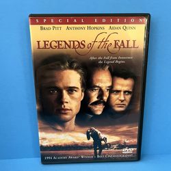 Legends of the Fall Special Edition DVD Movie (1994) Brad Pitt, Anthony Hopkins