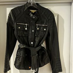 Michael Kors Leather Jacket 