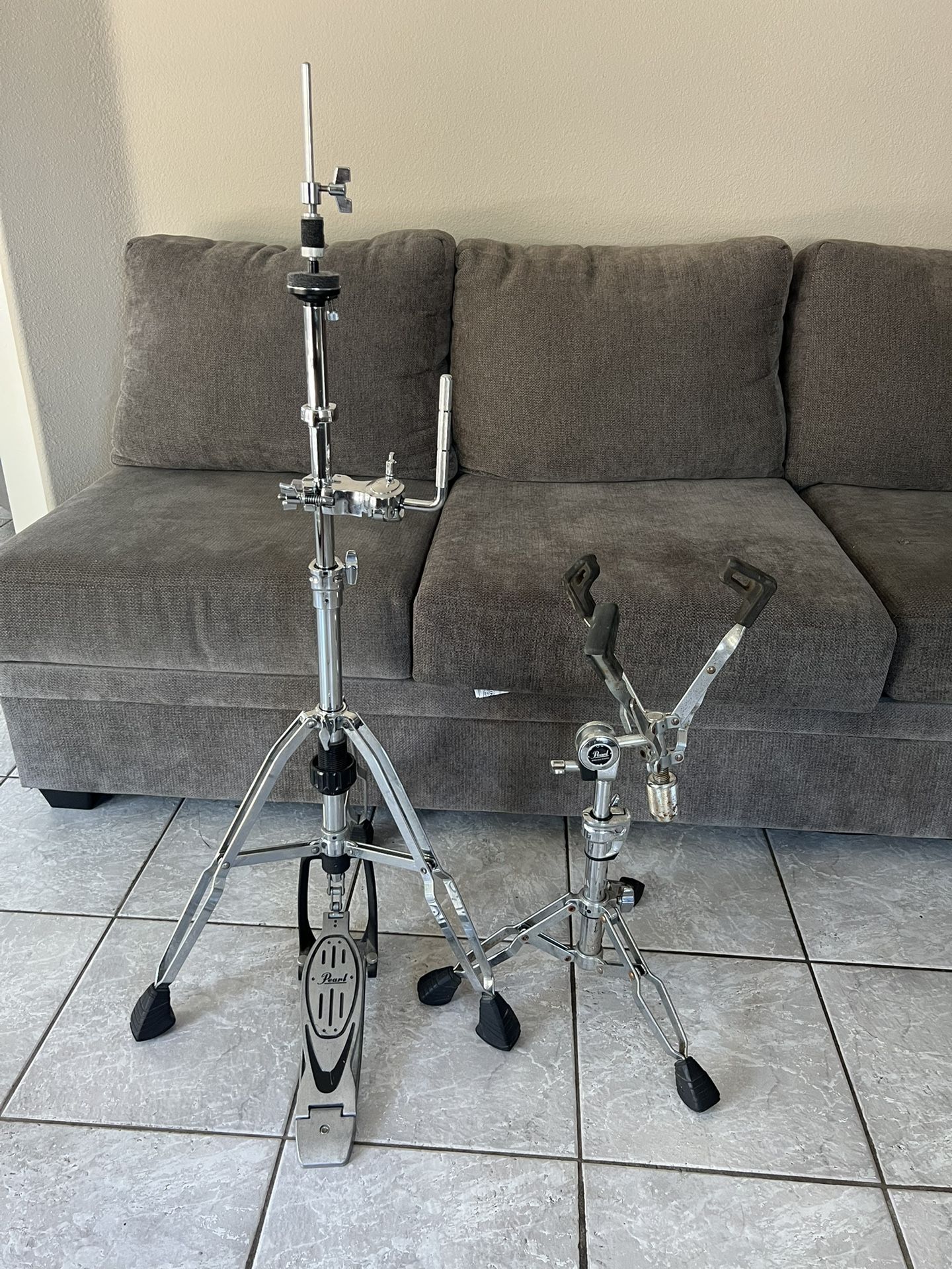 Pearl Drum Hi Hat Stand And Snare Stand 