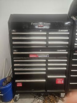 Husky 42in W x 18 tool box.