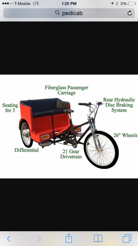 Used Pedicab For Sale