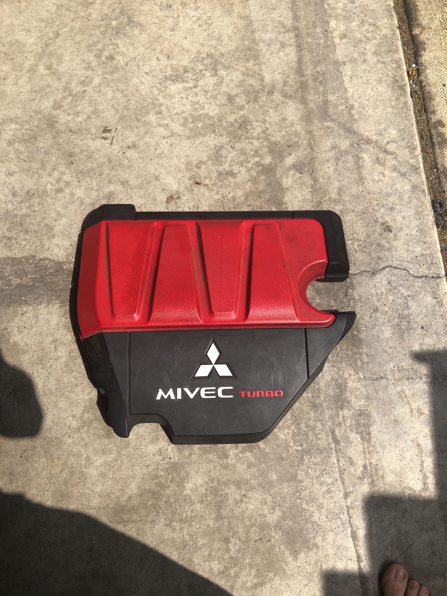 Evo X valve cover plastic