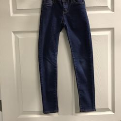 Girls Levi’s Denim Leggings With Adjustable Waist - Size 8 - EUC