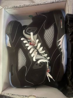 Air Jordan 5 Black mattalic retros