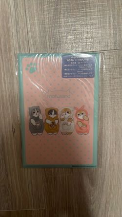 Mofusand A5 Notebook: Polka Dot Pattern