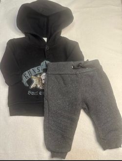 Baby newborn Guns N’ Roses outfit set