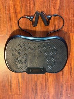 Vibration Plate Exercise Machine – Like New
