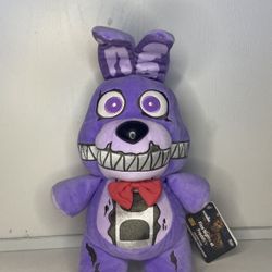 Five Nights At Freddy’s - Nightmare Bonnie Plush Hot Topic Exclusive 