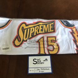 Supreme basketball jersey medium