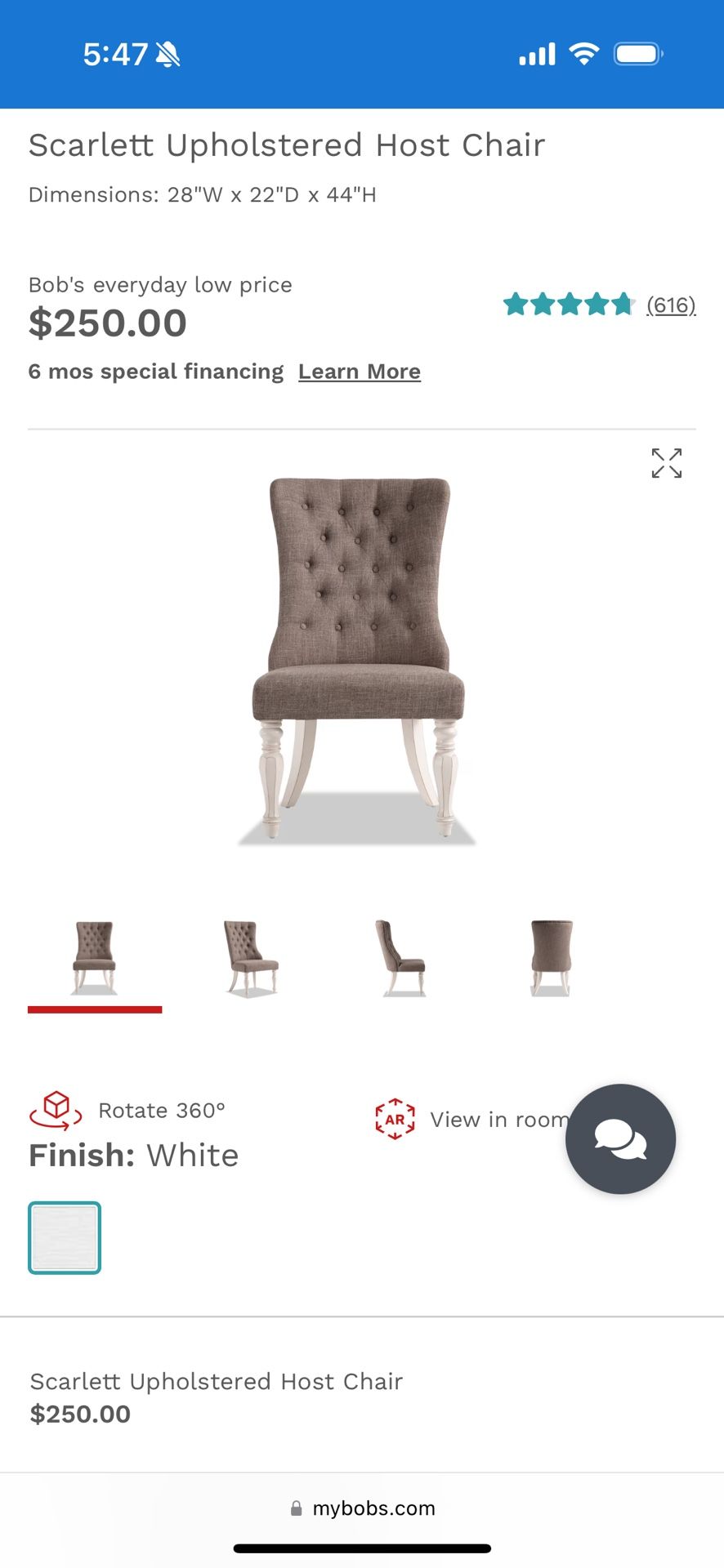 2 Upholstery CHAIRS 