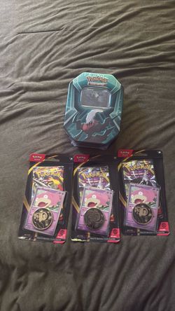 Darkrai tin & pitch black-slowpoke promo