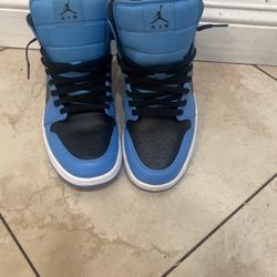 Jordan 1 University Blue Black