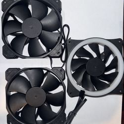 Corsair And Rgb Coolermaster Fans For Sale 