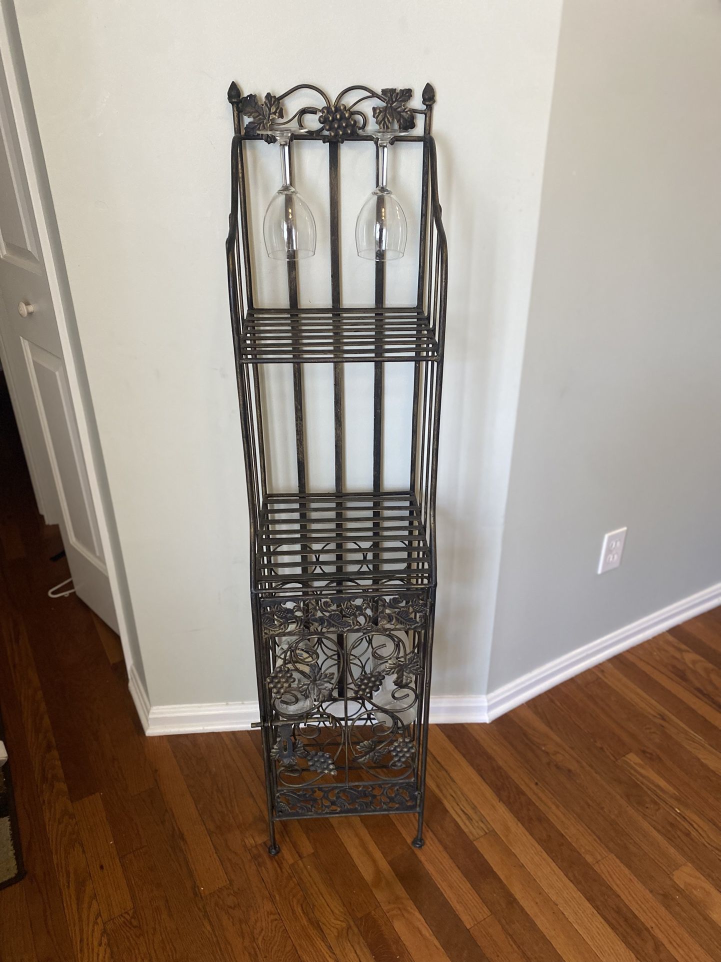 Steel Wine Rack