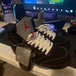 Jordan 5 metallics size 9.5 and 11
