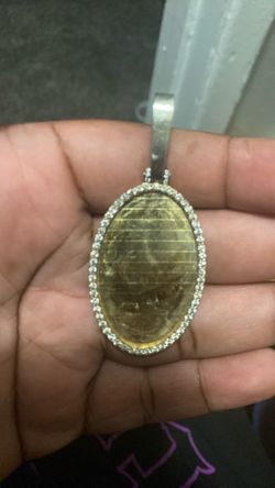 S925 Natural VVS Pendant