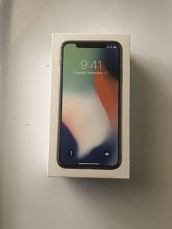 iPhone X 64GB [BOX ONLY]