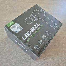 LEGIRAL Deep Tissue Massage Gun - Black with Green Accents