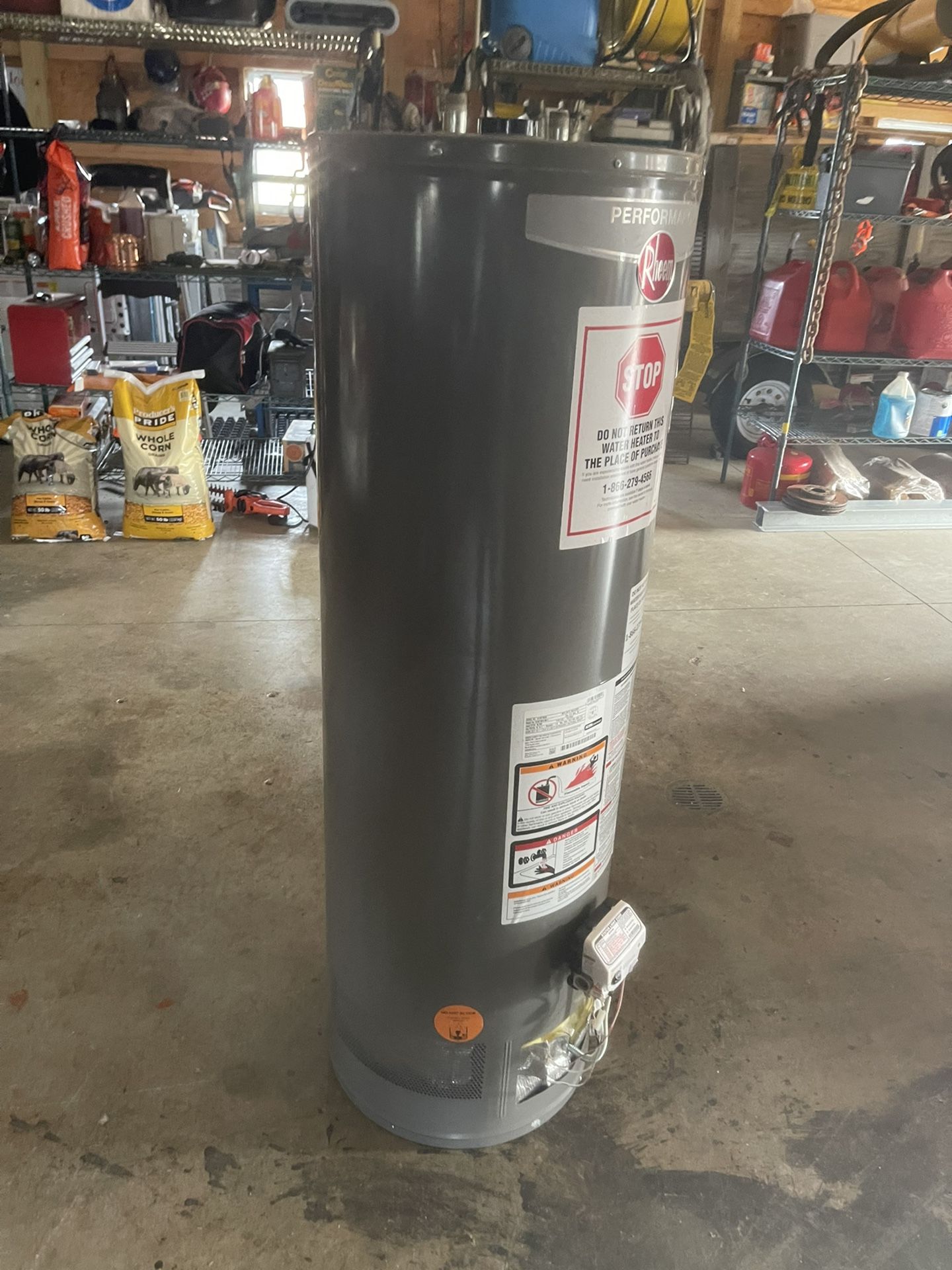 40 Gallon Rheem Gas Hot Water Tank for Sale in Strongsville, OH OfferUp