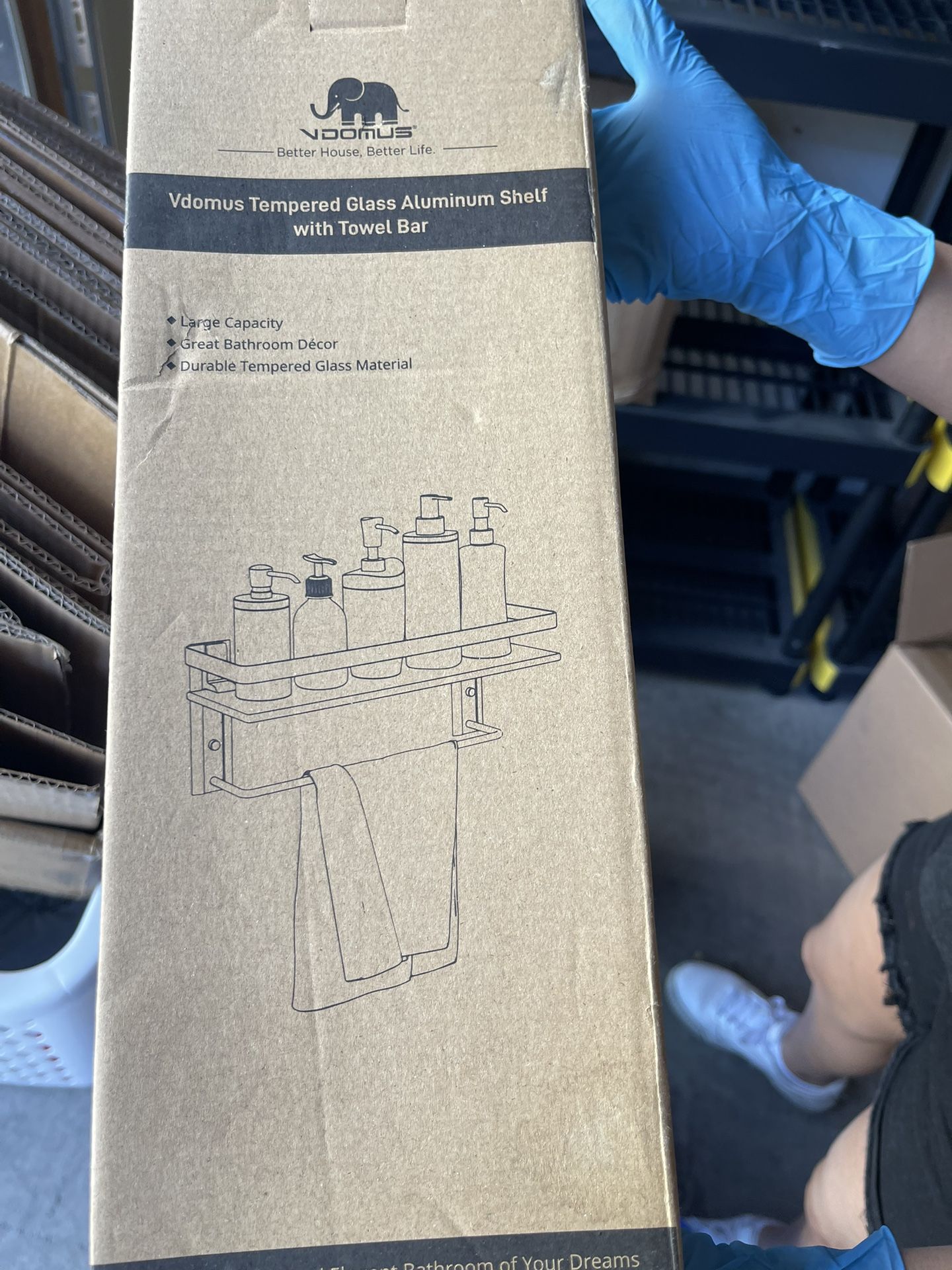 Glass Shelf For Organization 