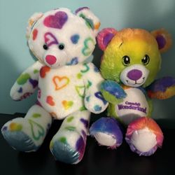 Build A Bear Rainbow N Canada Plush 