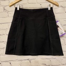 Skechers Women’s GoWalk High Waist Skort Black Size XS NWT