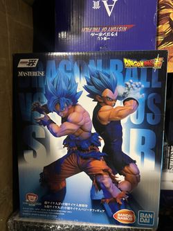 Goku And Vegeta Blue Figure