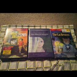 Studio Ghibli DVD Lot Brand New Anime  , Whisper Of The Heart, Princess Kaguya. low price anime