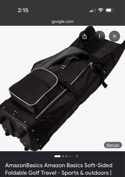 Amazon basic golf bag, New $25