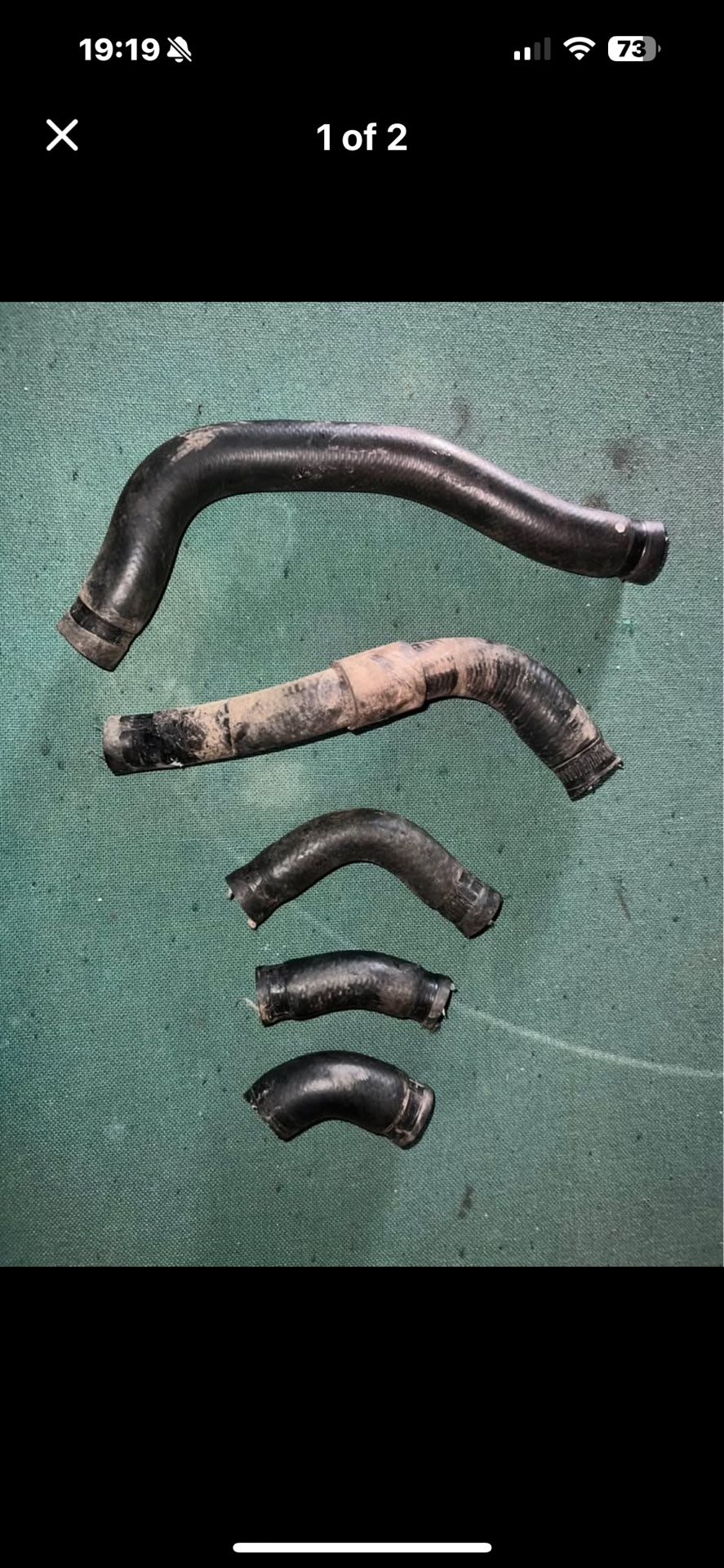 2005 Honda CRF450R Radiator Hoses