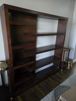 Book Shelf Dark Brown