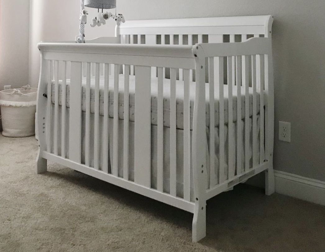 Storkcraft Tuscany 4-in-1 Convertible Crib/Toddler Bed
