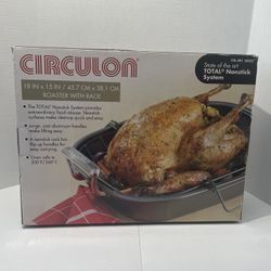 Círculon Roaster With Rack 18 IN x 15 IN