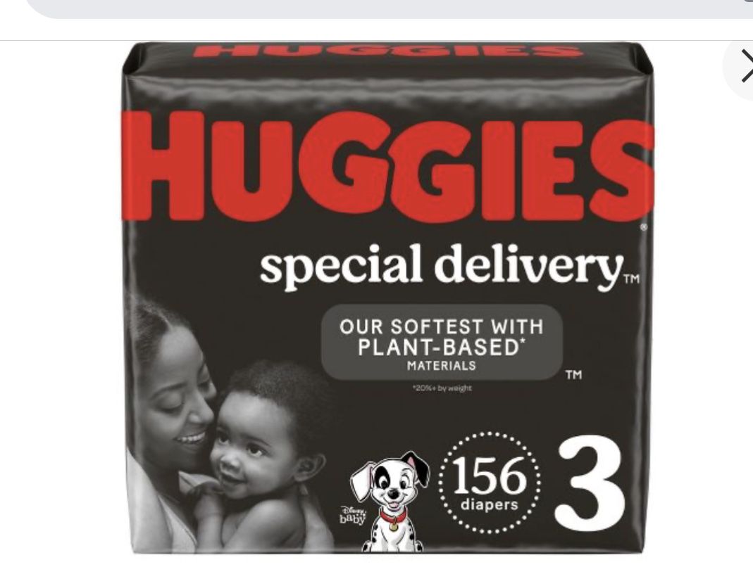 Huggies Special Delivery Plant Based Size 3