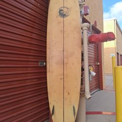 Vintage Cleanline Longboard By Cleanline Surfboards .. Noserider Style