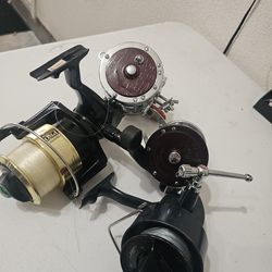 Fishing reels Penn Senetor Jigmaster Vintage Mitchell 486