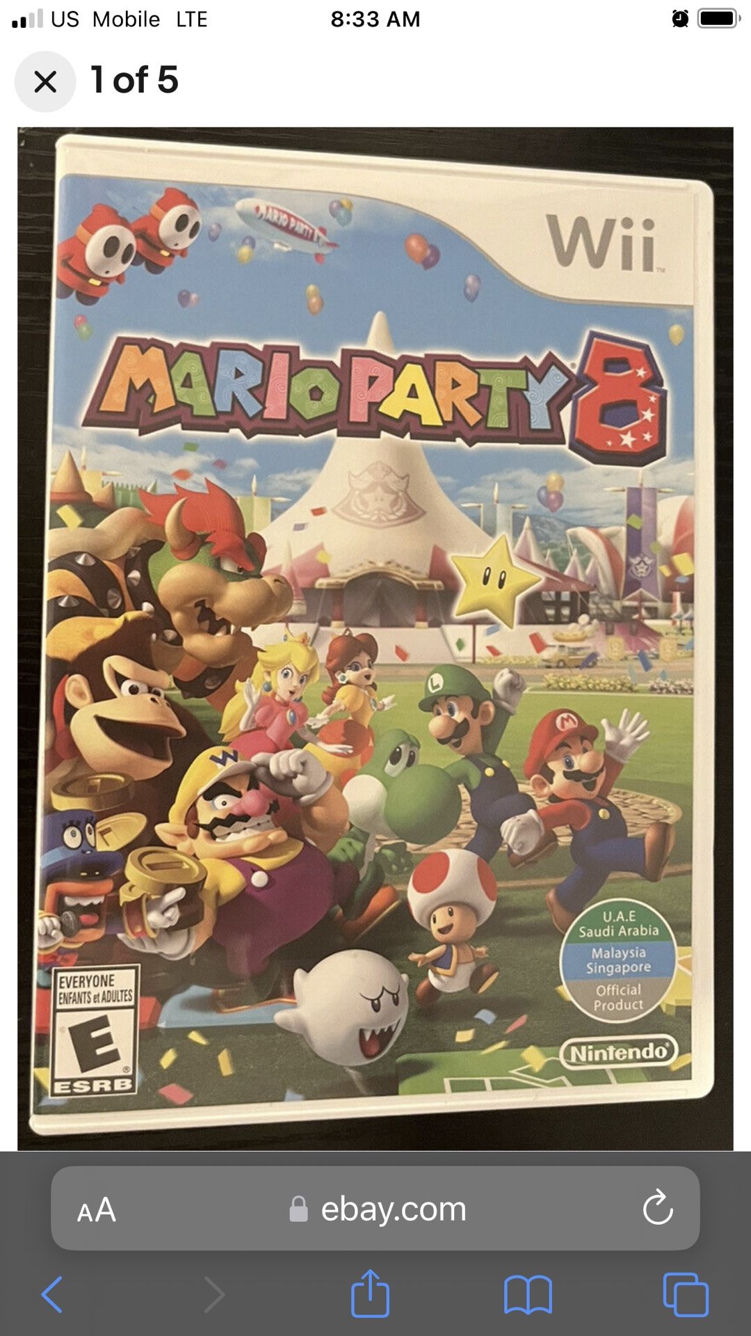 Mario Party 8 Wii