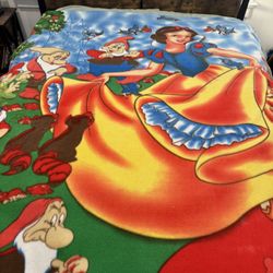 Vintage Disney Throw Blanket 