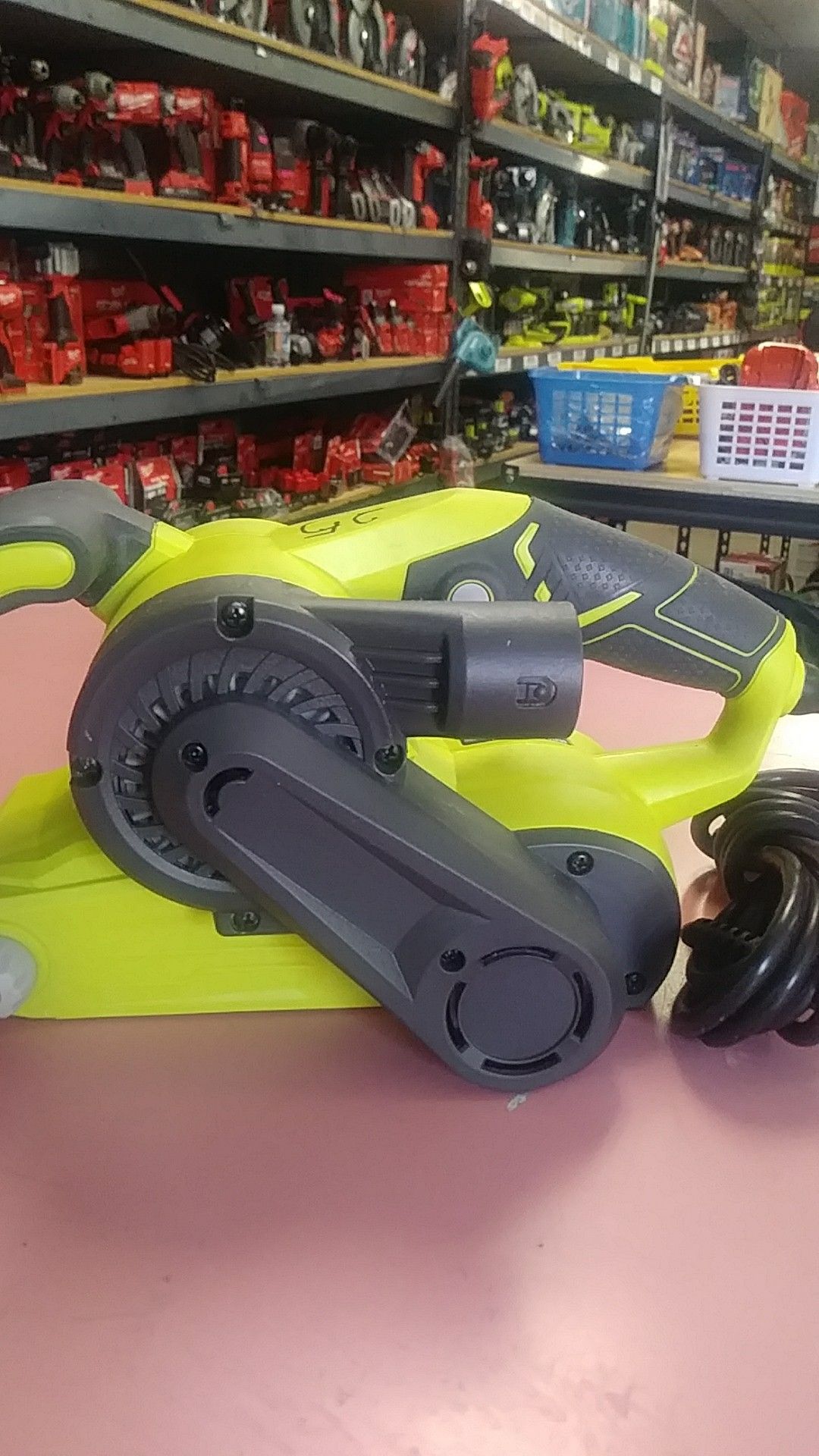 RYOBI 3" x 18" BE 319. 120v CORDED