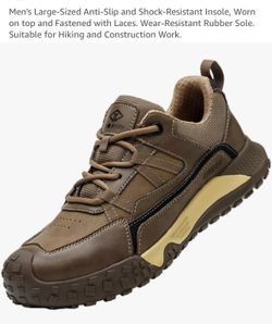 Men's Large-Sized shoe/ Sport-work/brown/ Size 11
